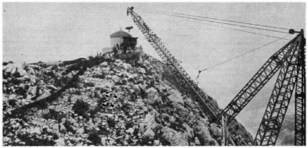 njegos mausoleum construction