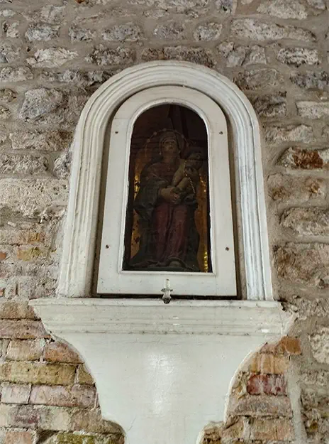 Afran Hozić's Black Madonna in Herceg Novi