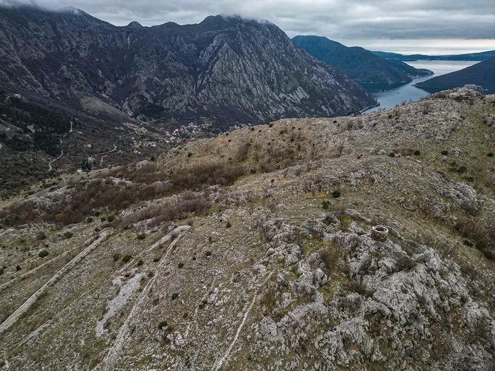 Форт Површница возле Рисана